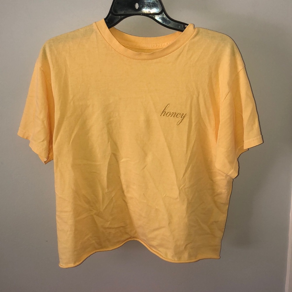 Brandy Melville Honey Crop Top